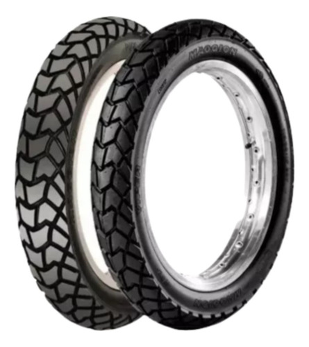 Par Pneu Moto Maggion Viper 120/90-17 (t) E 90/90-21 (d) C/c