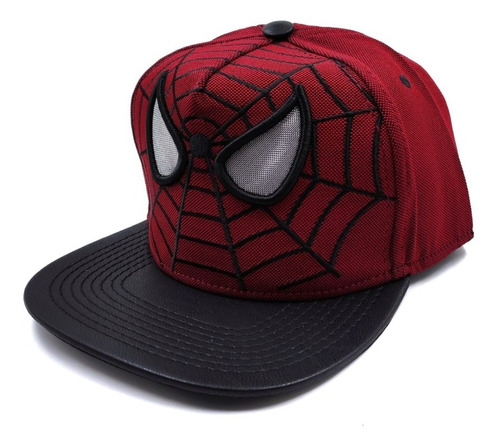 Gorra Cachucha Plana Spiderman Hombre Arañ Personaje Marvel 