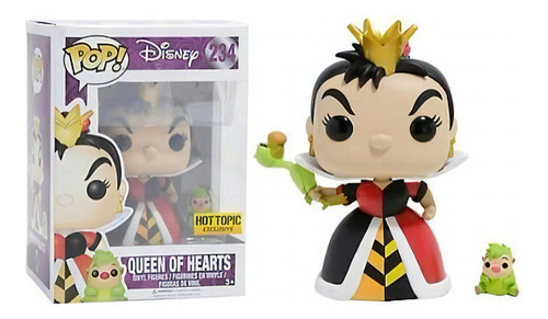 Figura de acción  Reina de Corazones Hot Topic Exclusive de Funko Pop!