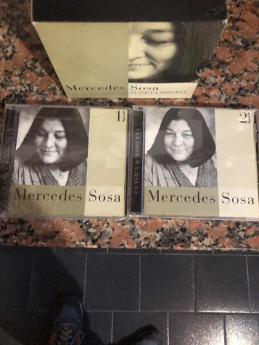 Cd Mercedes Sosa Edición Pagina 12 Clásica Y Moderna X 2 Cd