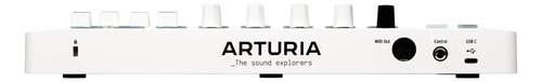 Teclado Controlador Midi 25 Teclas Arturia Minilab 3 Branco