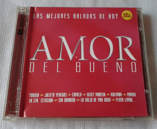 Amor Del Bueno Las Mejores Baladas De Hoy Cd Y Dvd 