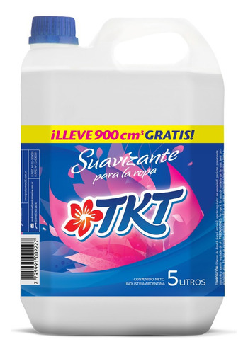 Suavizante Para Ropa X 5l Tkt