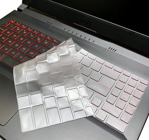 Funda De Teclado Ultradelgada Para Portátil Msi Gl66 Gl76, M