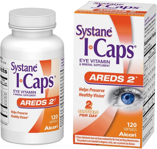 Systane Icaps Suplemento Vitamínico Y Mineral Para Ojos