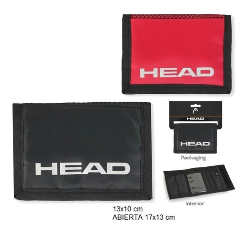 Billetera Head Original Hombre Urbano Lona 26816