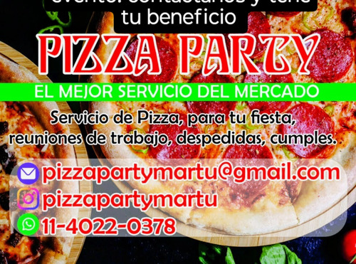 Catering De Pizza Party