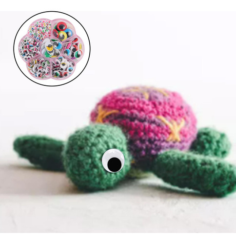 5 Olhos De Segurança Mistos Com Estojo De 400pcs.