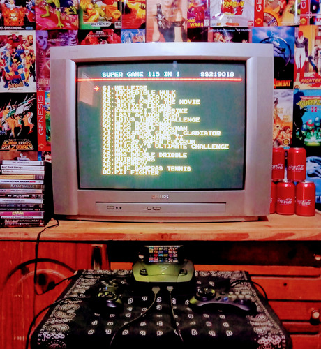 Cartucho De Sega Multiple 115 En 1 (Usado)