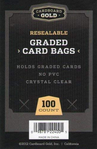 Pack 100 (1) Ultra Cbg Resealable Tarjeta Bolsa Gb Graduado