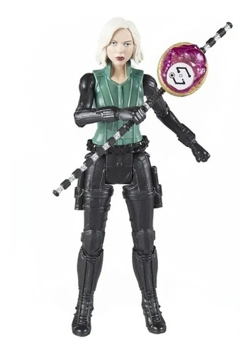 Viuda Negra Y Gema Avengers Infinity Wars Black Widow 14cm
