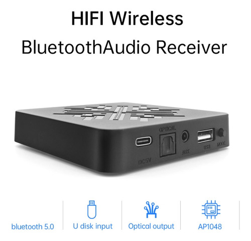 Receptor De Audio Digital Bluetooth Inalámbrico Q3 Hifi