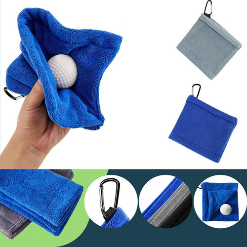 Toalla De Golf Para Bolsas De Golf, Toalla Limpiadora De