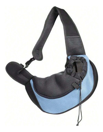 Mochila De Transporte Para Mascotas Con Malla Transpirable S Gris Oscuro