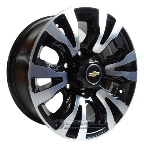 Rodas S10 Blazer Aro 16 (jogo) 6x139 + Bicos Cor Preto Diamantado R79