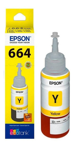 Tinta 664 Original Para Epson L210 L200 L495 L555 L575 L396