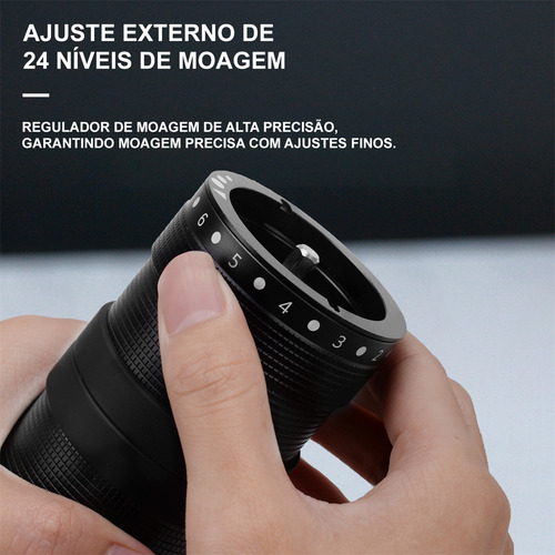 Icoffee Moedor Café Manual 40g Para Casa Escritório E Acampamento