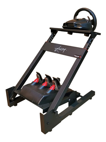 Imagen 4 de 7 de Soporte Para Volante Logitech Regulable Racer X Sin Bandeja