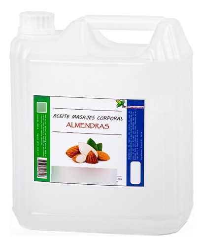 Aceite De Masajes Almendras - Bidon 5 Litros