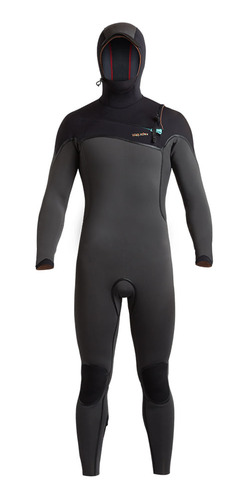 Traje De Surf Hombre Quele 4:3 Negro Haka Honu