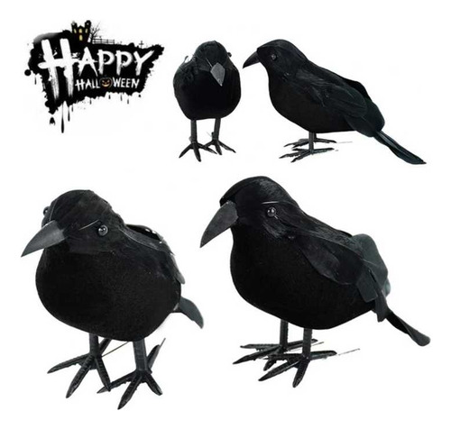 Cuervos / Decoracion De Halloween/ Dia De Brujas