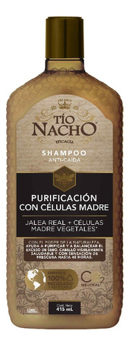  Tío Nacho Shampoo Purificación Células Madre Y Jalea 415 Ml