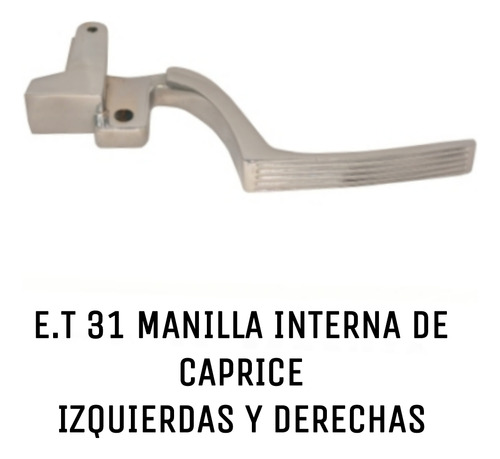  Manilla Interna De Chevrolet Caprice Izquierdas Y Derechas 