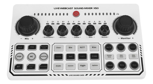 Tarjeta De Sonido Para Transmisión En Vivo Reducción Intelig