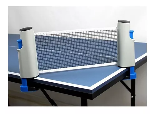 Red Ping Pong Retractil Soporte Mesa Adaptable Tenis De Mesa