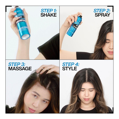 Shampoo Seco Redken Deep Clean Para Todos Os Tipos De Cabelo