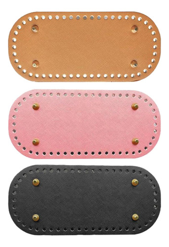 Bolsas De Hombro De Ganchillo Diy Negro Marrón Rosa