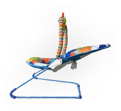 Imagen 3 de 8 de Mecedora Bebe Bebesit Vibracion Musica Juguetes Azul Cuotas