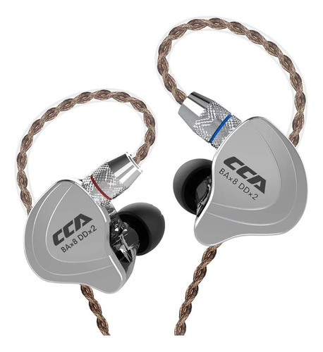 Auriculares Cca C10, Negro/aislamiento De Ruido