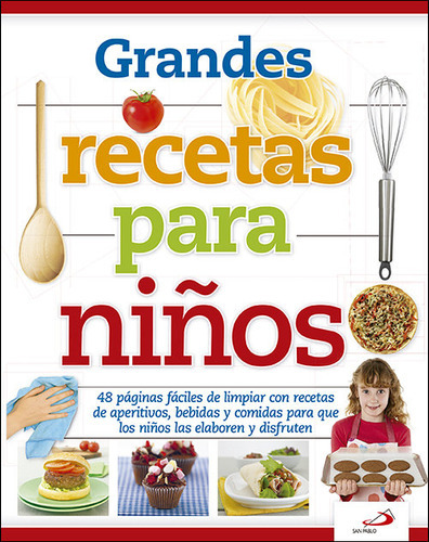 Grandes Recetas Para Niãâ±os, De Grimmer, Sam. Editorial San Pablo Editorial, Tapa Dura En Español