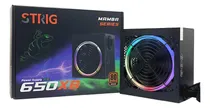 Comprar Fuente De Poder 650w Xb Strig Certificada 80 Bronze Rgb