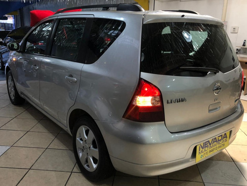 Nissan Livina 2012 1.8 Flex Sl Completo Automático Prata