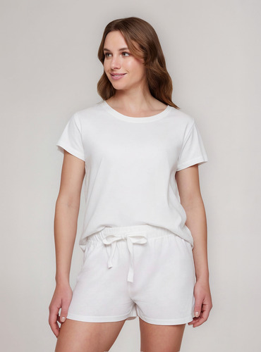 Pijama Blanco Para Teñir Tie Dye Algodón Palmers