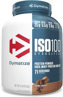 Proteina Iso 100 Dymatize Hidrolizada 5 Lbs Todos Los Sabore