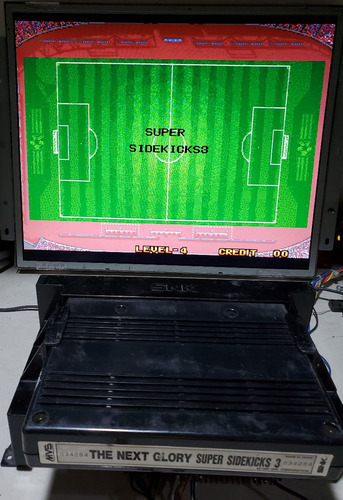 Super Sidekicks 3 Mvs Original Neogeo Jamma Arcade Capcom (Usado)