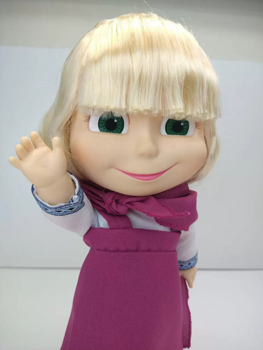 Boneca Masha E O Urso Com Novos Sons Estrela