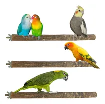 Comprar Perchas De Madera Aves Loros Ninfas Agapornis Juguetes 