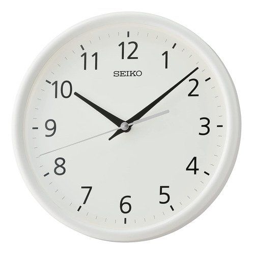 Reloj De Pared Heya De 8 Pulgadas, Color Blanco