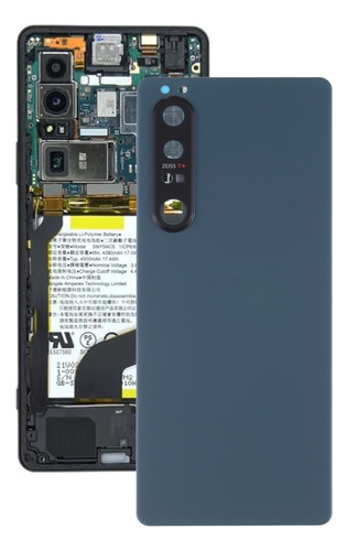Tampa Traseira De Bateria Verde Para Sony Xperia 1 Iii