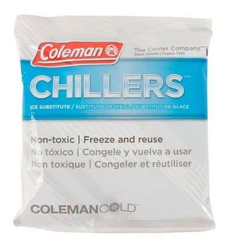 Imagen 1 de 5 de Hielo Artificial Coleman Gel Refrigerante Sachet Grande 400g