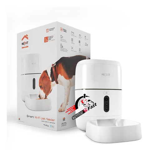 Dispensador De Alimento Para Mascotas Nexxt Con Cámara 1080p