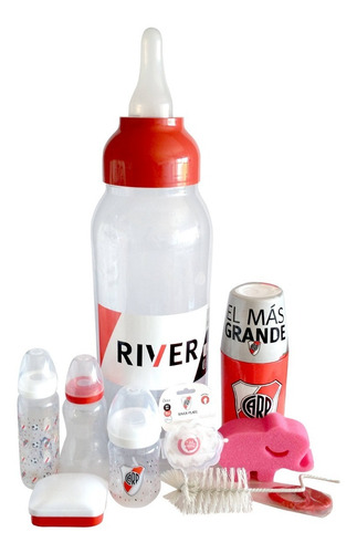 Imagen 3 de 3 de Mamadera Biberón Gigante Boca River Lic. Oficial Para Regalo