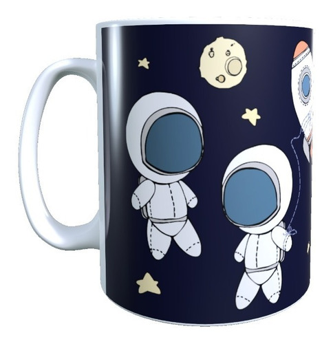 Taza Frase Dia Amor Regalo San Valentin La Luna 320cc