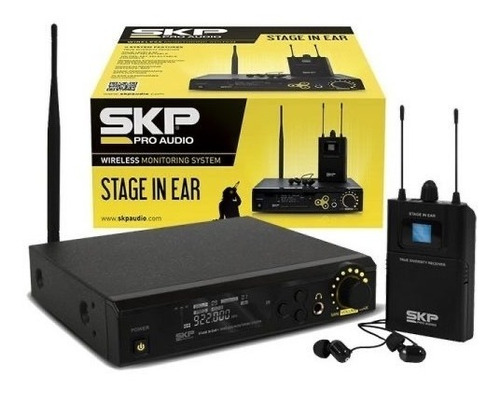 Sistema Sem Fio Skp Stage In Ear Monitor De Palco Individual