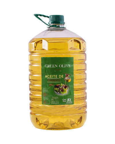 Aceite De Girasol Green Olive - 8 Litros - 1 Unidad