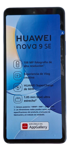 Huawei Nova 9 Se 128 Gb Azul 6 Gb Ram